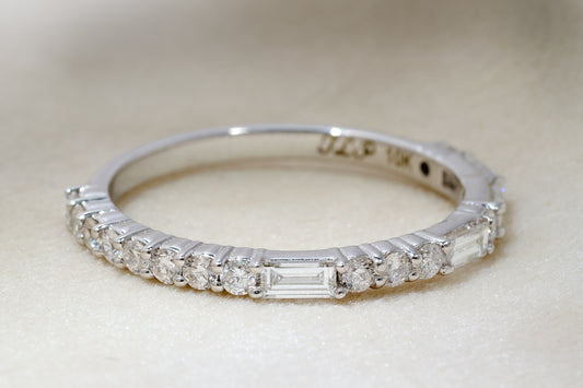 The Morse Code Ring - 2mm band features a sleek, low-profile design with a hidden message