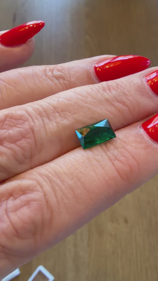 French Cut Moissanite 3ct