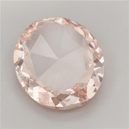 7.74ct Oval Rose Cut Lab Grown Diamond (Color: L Clarity: VS2)