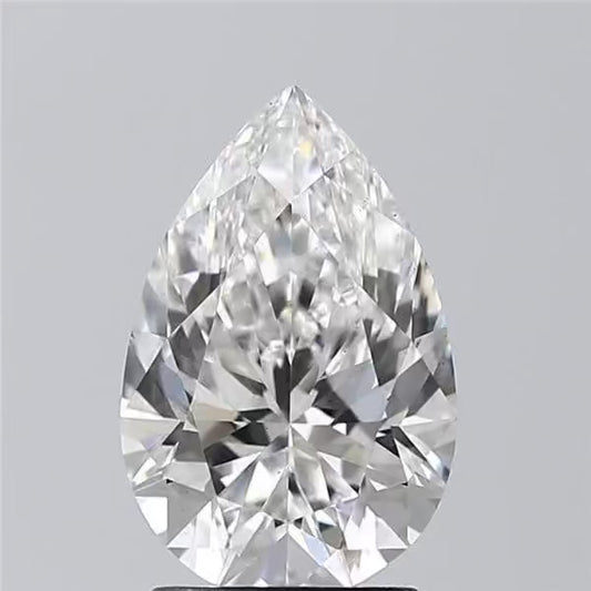 2.01ct Pear Brilliant F VS2 Lab Grown Diamond