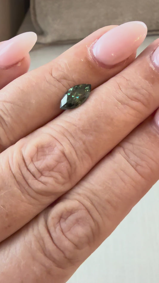 2.0ct Marquise Moissanite