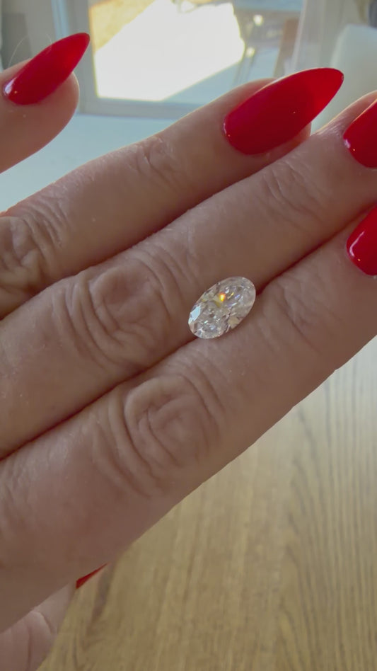4.5ct Moissanite Oval