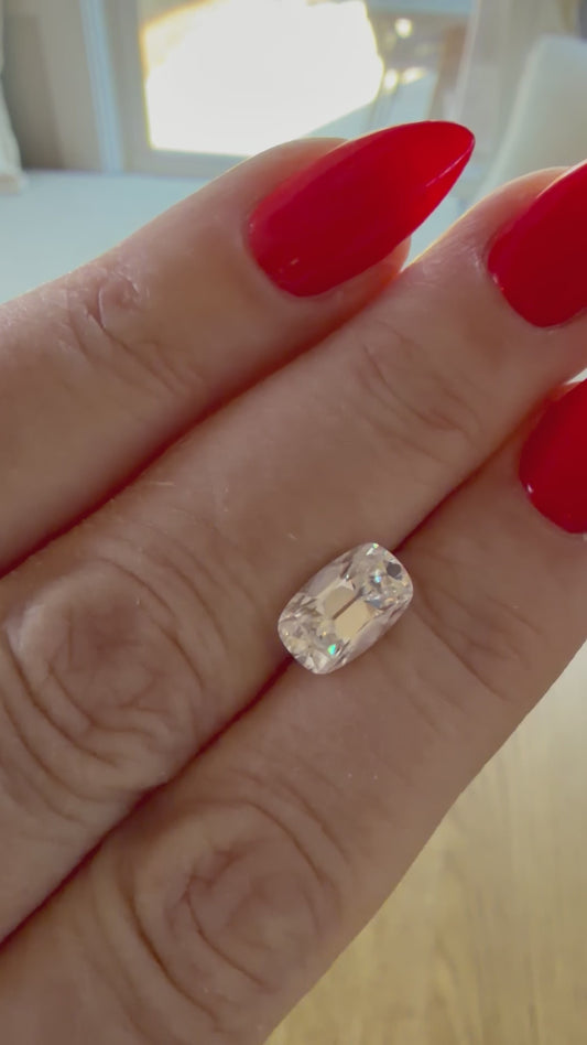 Old Mine Moissanite 4ct