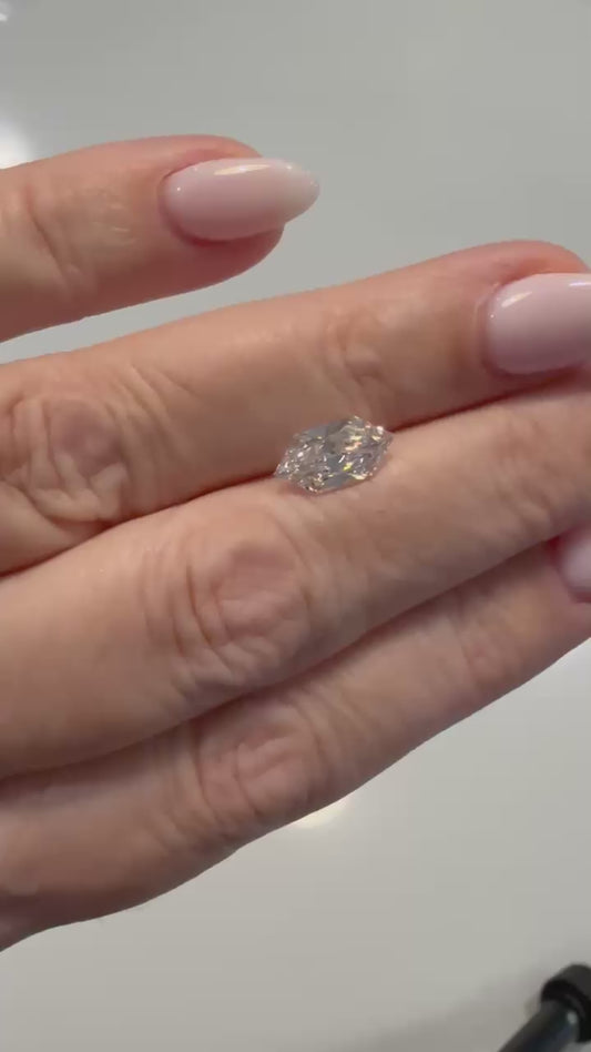 2.20ct Dutch Marquise Lab Grown Diamond - Clarity VVS2 Color E