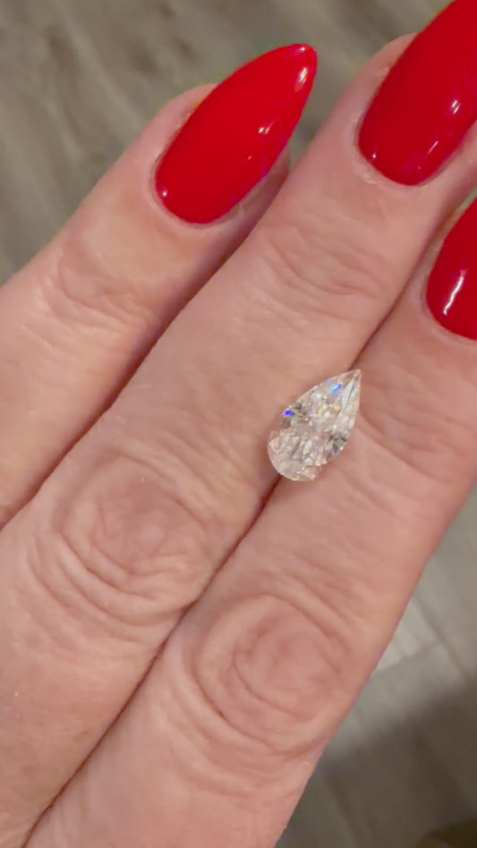 Pear Moissanite 4ct