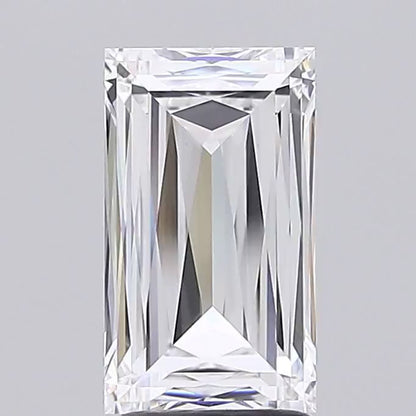 3.07ct Rectangular Mixed Cut Lab Grown Diamond (Color: D Clarity: VVS2)