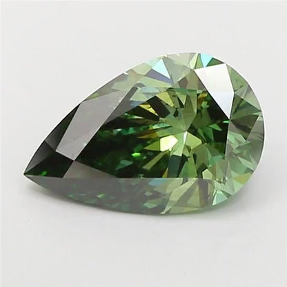 3.07ct Pear Cut Lab Grown Diamond (Color: F Clarity: SI1)