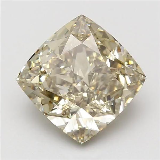6.11ct Square Cushion Cut Lab Grown Diamond (Color: F Clarity: VS1)