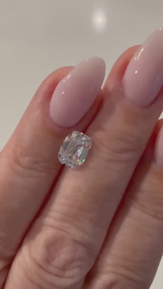 2.53ct Old Mine Cut Lab Grown Diamond (Color: D Clarity: VVS2)