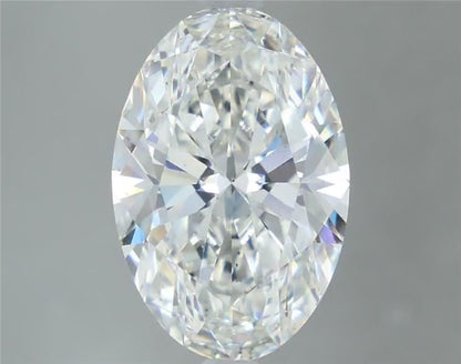 4.01ct Oval Cut Lab Grown Diamond (Color: F Clarity: VS2)