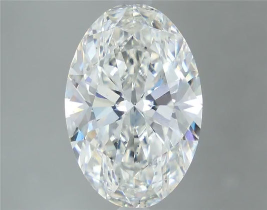 4.01ct Oval Cut Lab Grown Diamond (Color: F Clarity: VS2)