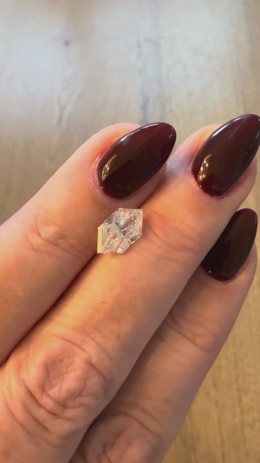 2.08ct Hexagonal Lab Grown Diamond (Color: E Clarity: VVS2)
