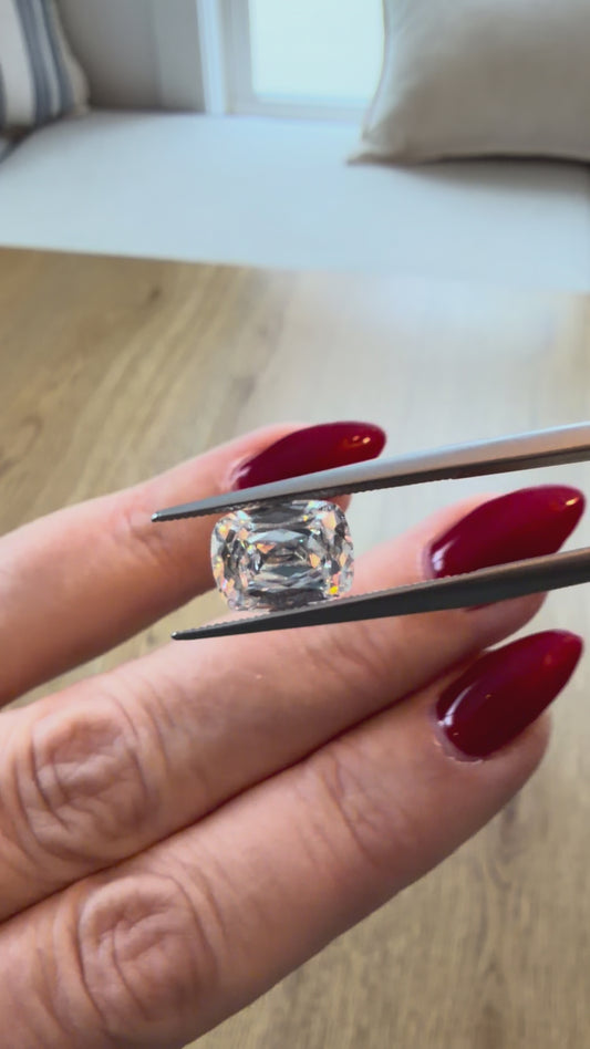 Moissanite Criss Cut Loose Stone