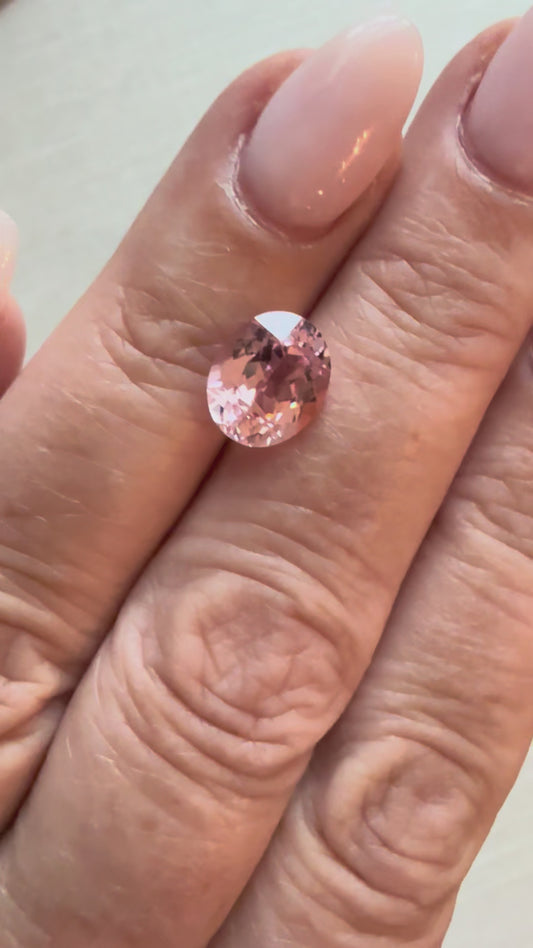 5.08ct Oval Lab Sapphire