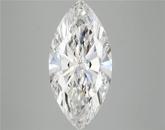 4.85ct Marquise Brilliant Lab-Grown Diamond (Color: E Clarity: Vs 1)
