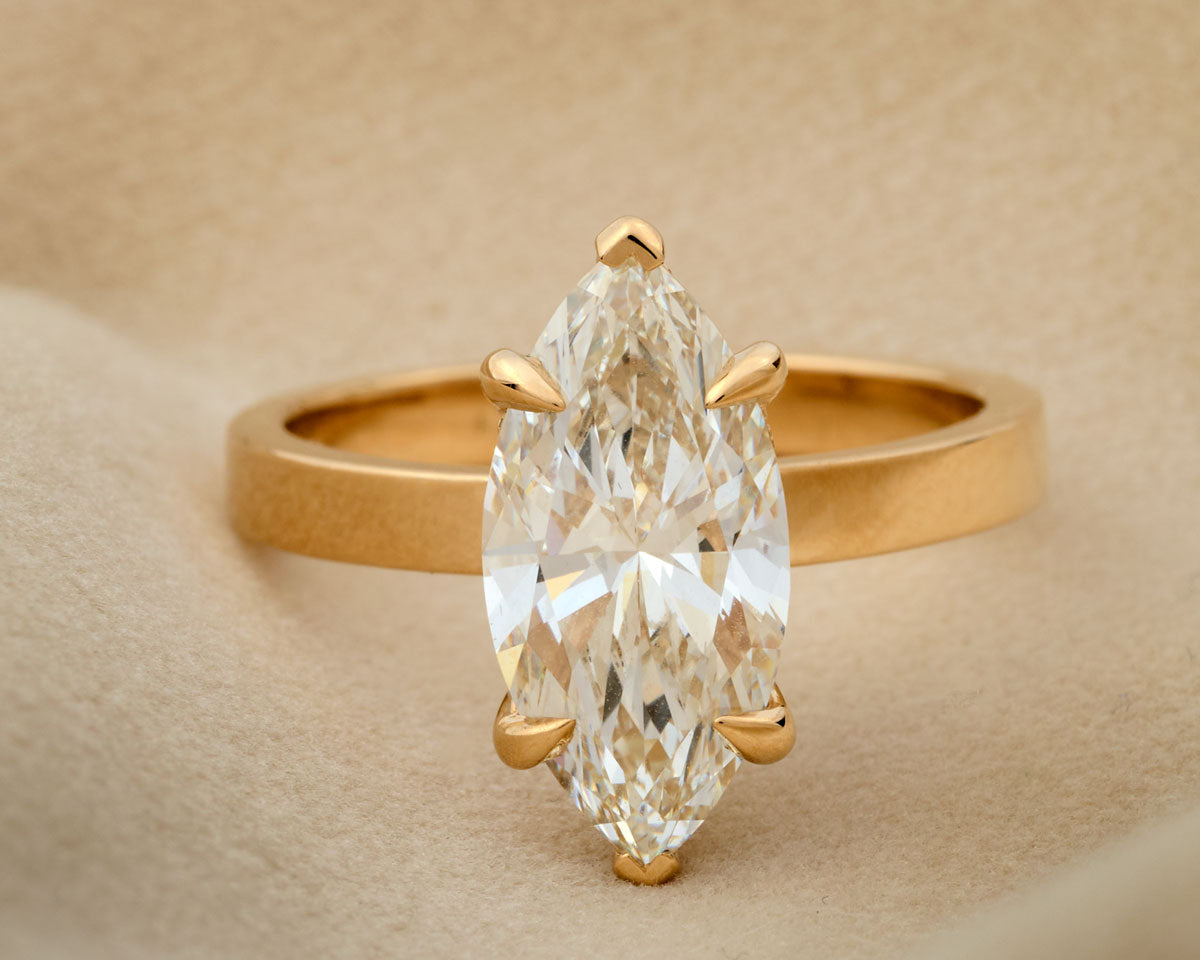 The Rosie 2.5mm 14k Band - Setting Only