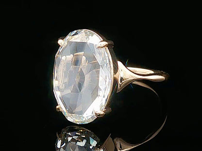 The Jess - An exquisite Solitaire Ring, Featuring a Rose-Cut Diamond - Setting Only