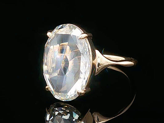 The Jess - An exquisite Solitaire Ring, Featuring a Rose-Cut Diamond - Setting Only